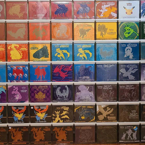 Elite Trainer Boxes (ETBs)