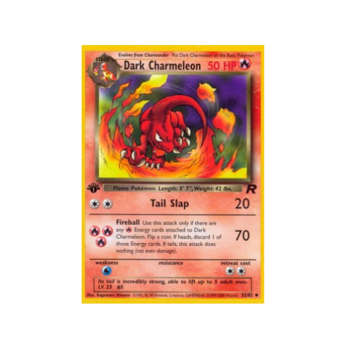 🔥 Dark Charmeleon (TR 32/82) – English | Team Rocket | Pokémon TCG