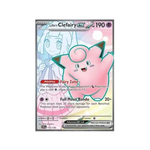 🌙 Mélofée de Lilie ex (JTG 173/190 SR) – Français | Voyage Ensemble | Pokémon Écarlate & Violet Pokeduchy