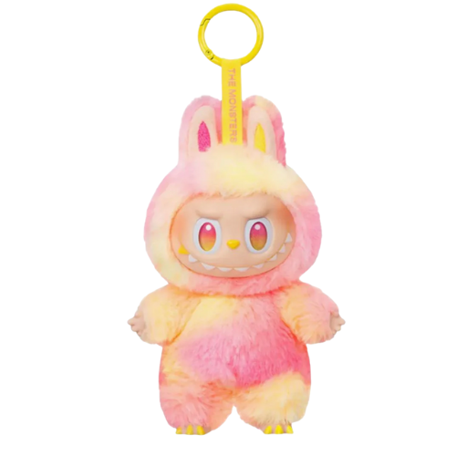 Labubu „Loyalty“ – Give Into Energy Edition | Rosa Peach | Selten & original von Pop Mart 🌸⚡